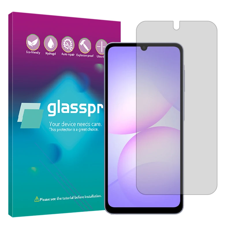 محافظ صفحه نمایش مات گلس پرو مدل Resistant مناسب برای گوشی موبایل سامسونگ Galaxy A07