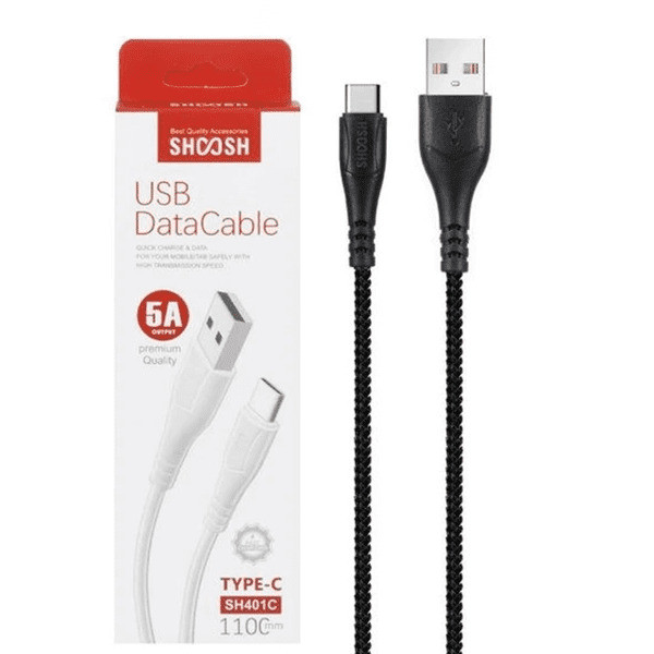 کابل تبدیل USB به USB-C شوش مدل SH401C طول 1 متر