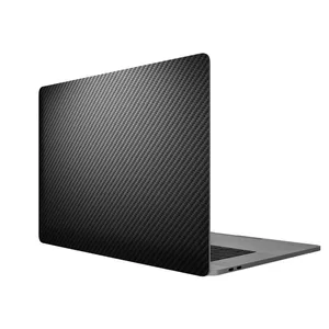 برچسب لپ تاپ  طرح کربن با بافت برجسته مناسب برای لپ تاپ های تا 15.6