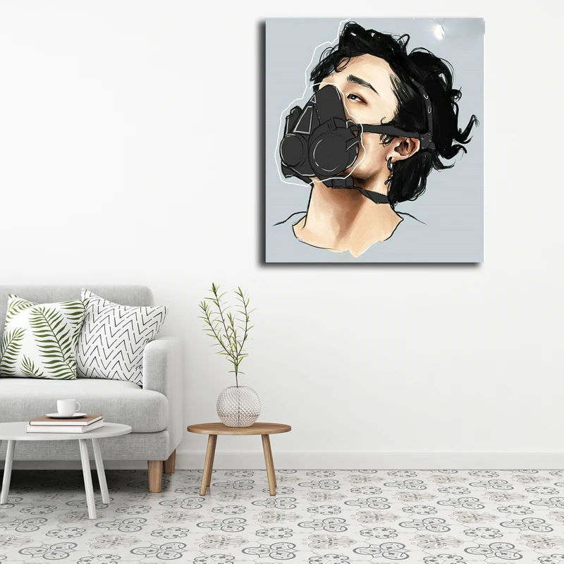 تابلو شاسی مدل stray kids fanart کد 25