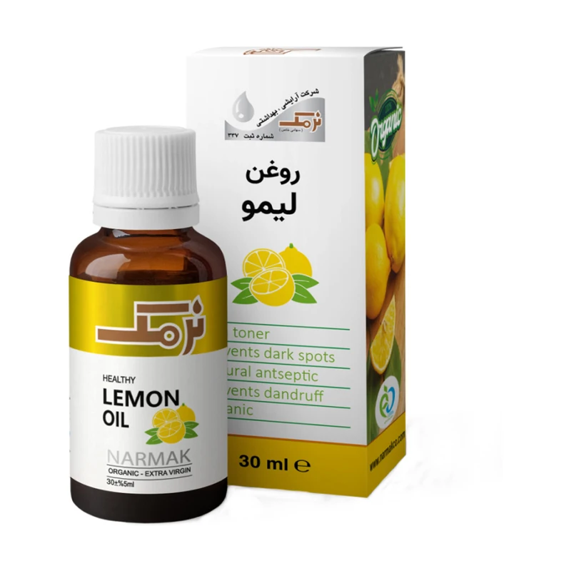 روغن بدن نرمک مدل لیمو  حجم 30 میلی لیتر