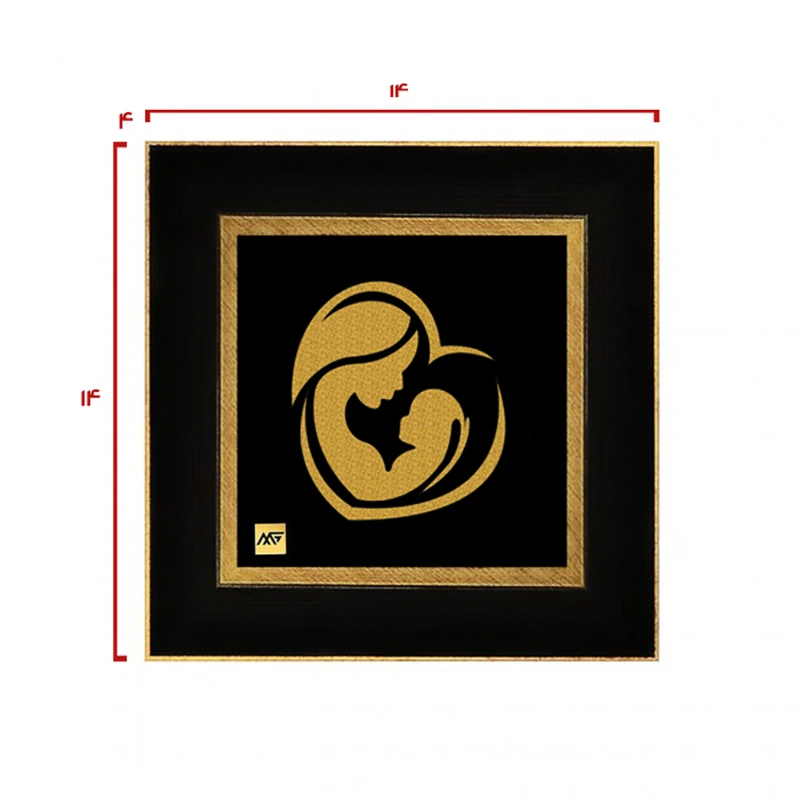 عکس شماره 2 : تابلو طلا کوب مارک گلد مدل مادر tf096