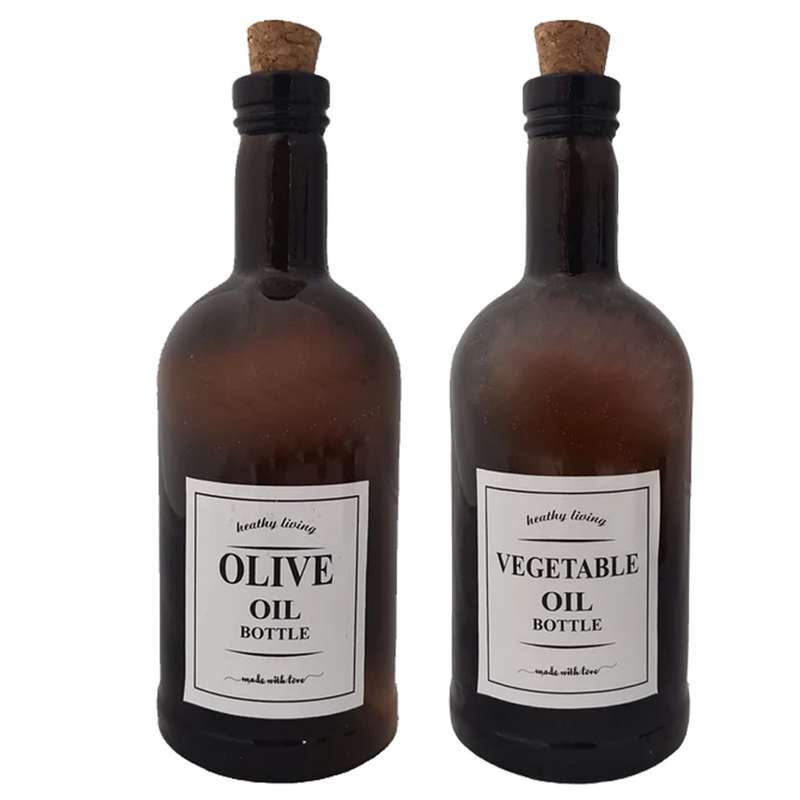ظرف آبلیمو مدل Olive & vegtable oil کد 12 مجموعه دو عددی ظرف آبلیمو مدل Olive & vegtable oil کد 12 مجموعه دو عددی