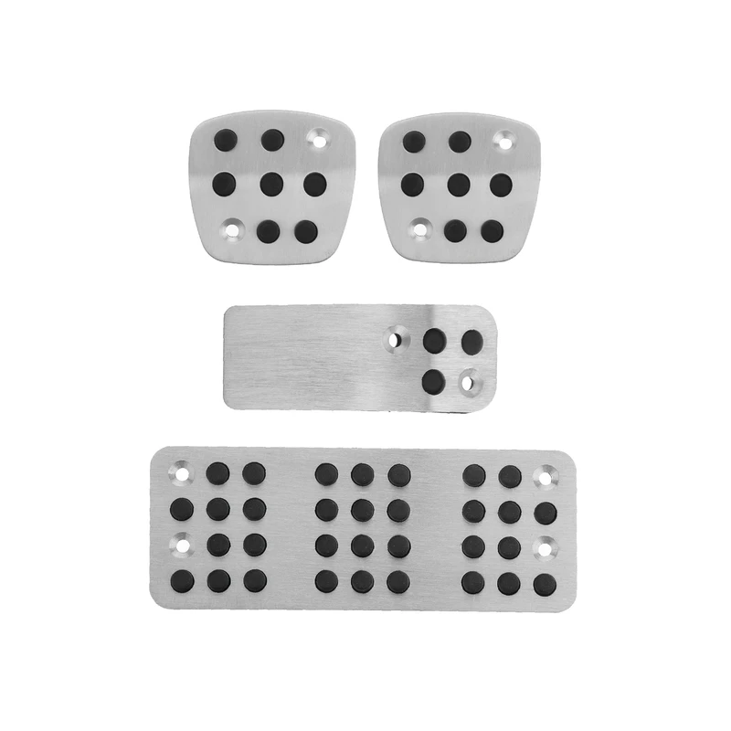 روکش پدال آراکس یدک مدل AY-4054 مناسب برای پژو 206 RC بسته 4 عددی