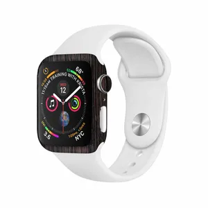 MAHOOT Burned_Wood Cover Sticker for Apple Watch Watch 4 44mm