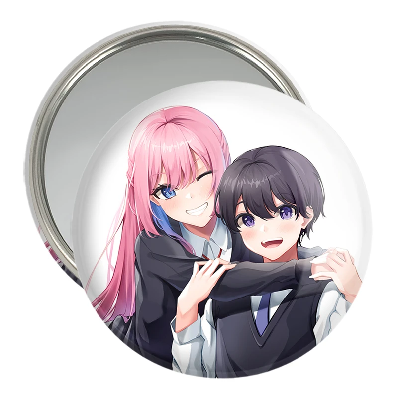 آینه جیبی خندالو مدل شیکیموری سان و ایزومی سان انیمه شیکیموری  کد 15890