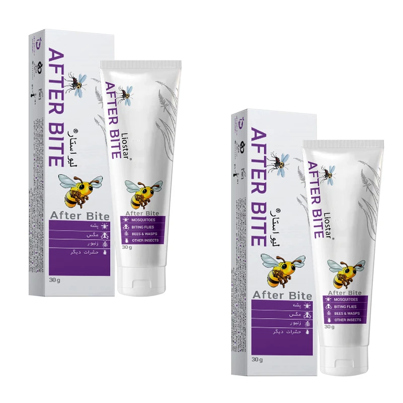 لوسیون پس از گزش حشرات لیو استار مدل After bite2 حجم 30 گرم بسته دو عددی