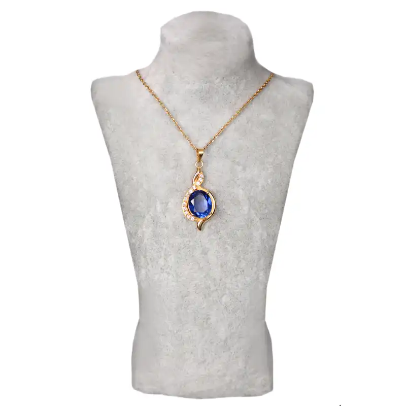 گردنبند طلا 18 عیار زنانه مدل رز