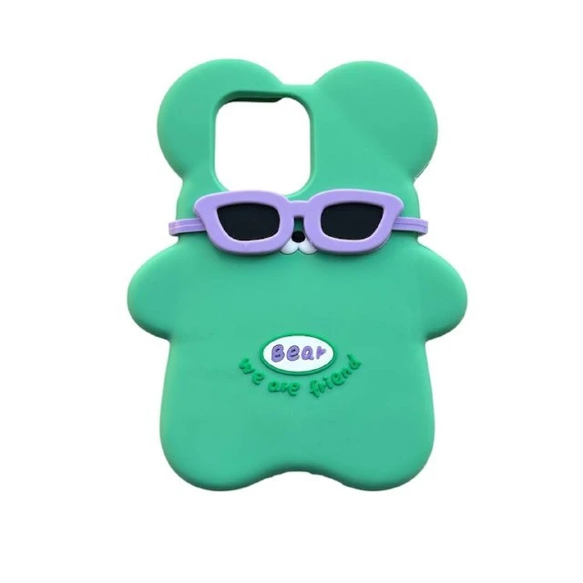 کاور مدل خرس عینکی کد an21 مناسب برای گوشی موبایل اپل iphone pro 12/12 pro
