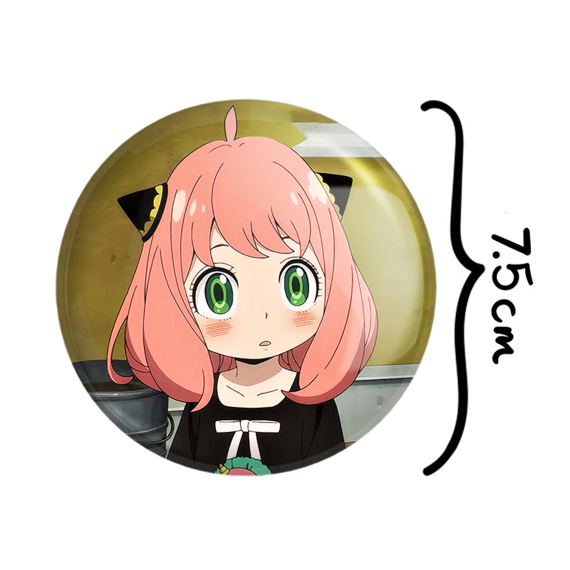 آینه جیبی خندالو طرح آنیا فورجر انیمه اسپای ایکس فمیلی مدل تاشو کد 15585