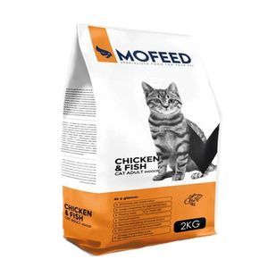 نقد و بررسی غذای خشک گربه مفید مدل Chiken&amp; Fish وزن 2000 گرم توسط خریداران