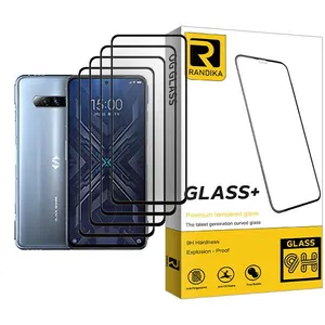 Randika Glass MIX004 Screen Protector For Xiaomi Black Shark 4 Pack Of 4