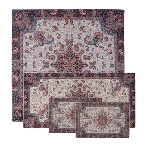 ست رومیزی ترمه 4 تکه طرح طوبی کد 304