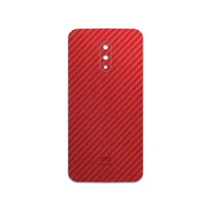 MAHOOT Red-Fiber Cover Sticker for OnePlus 7