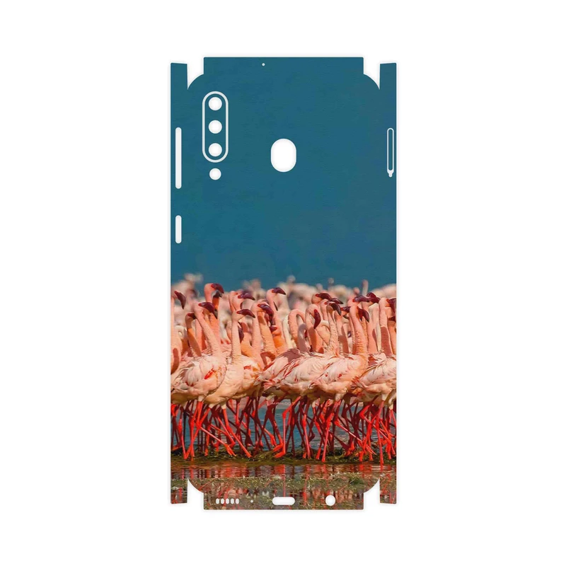 برچسب پوششی ماهوت مدل Flamingo-FullSkin مناسب برای گوشی موبایل سامسونگ Galaxy M30