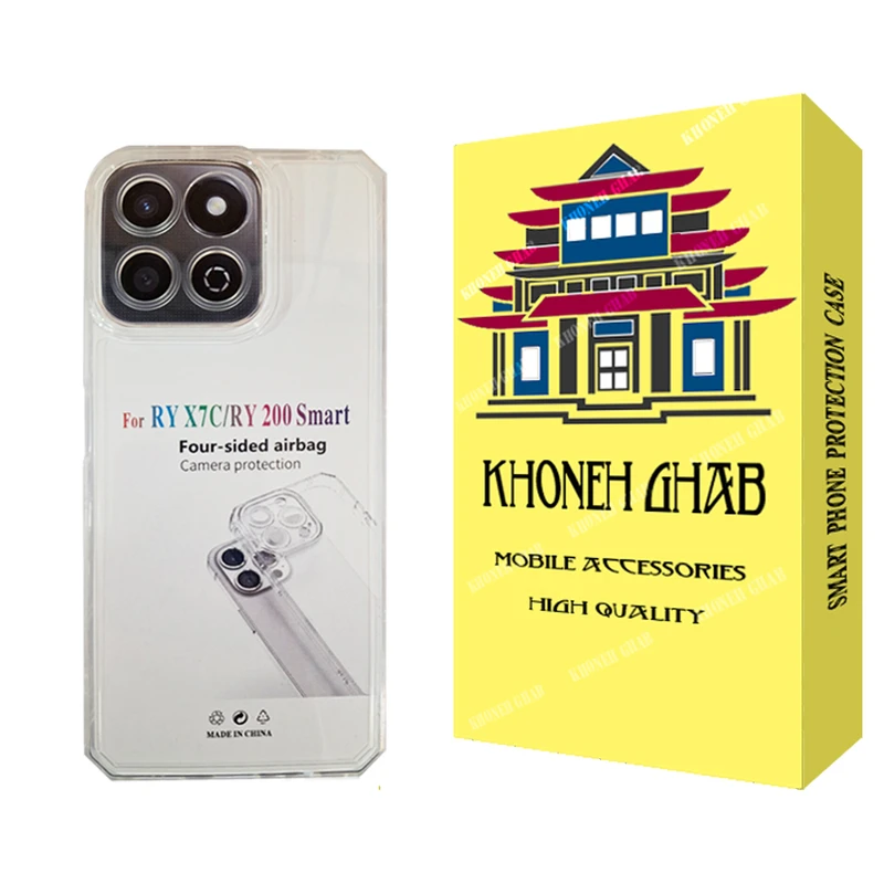 کاور خونه قاب مدل ژله ای مناسب برای گوشی موبایل آنر X7c / 200 Smart