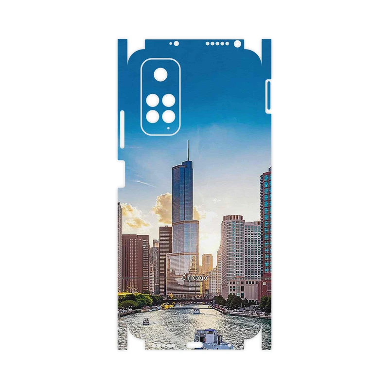 برچسب پوششی ماهوت مدل City of Chicago-FullSkin مناسب برای گوشی موبایل شیائومی Redmi Note 11