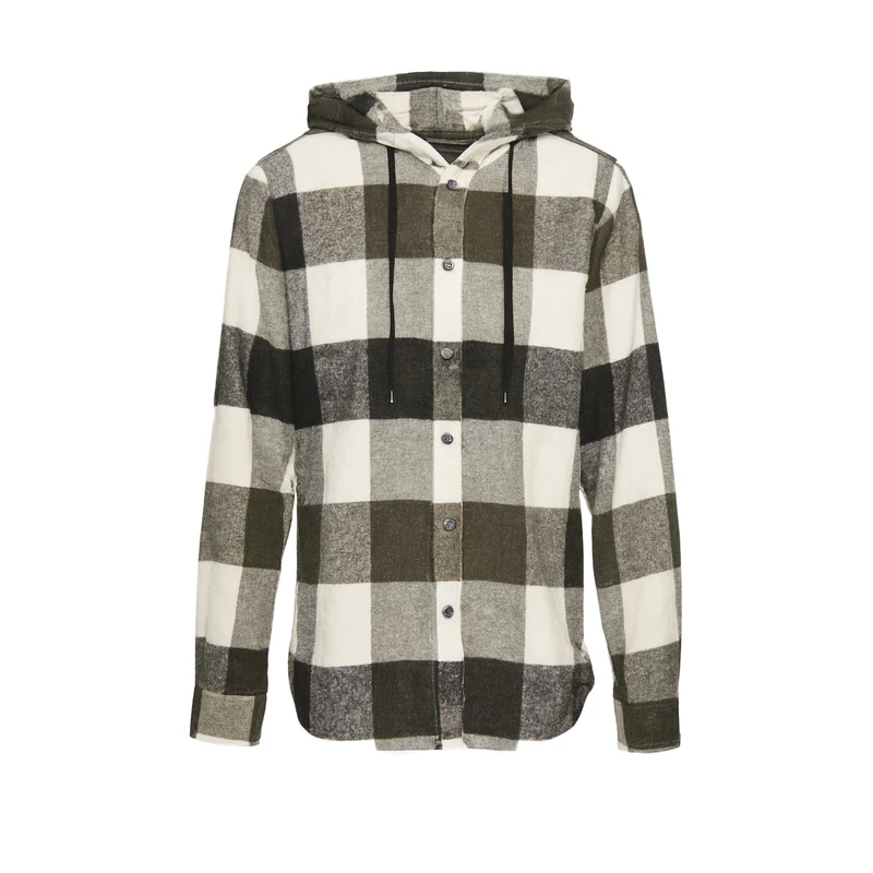 پیراهن آستین بلند یقه برگردان مردانه مدل 10056