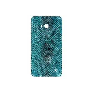 MAHOOT Blue Snake Skin Cover Sticker for Microsoft Lumia 640