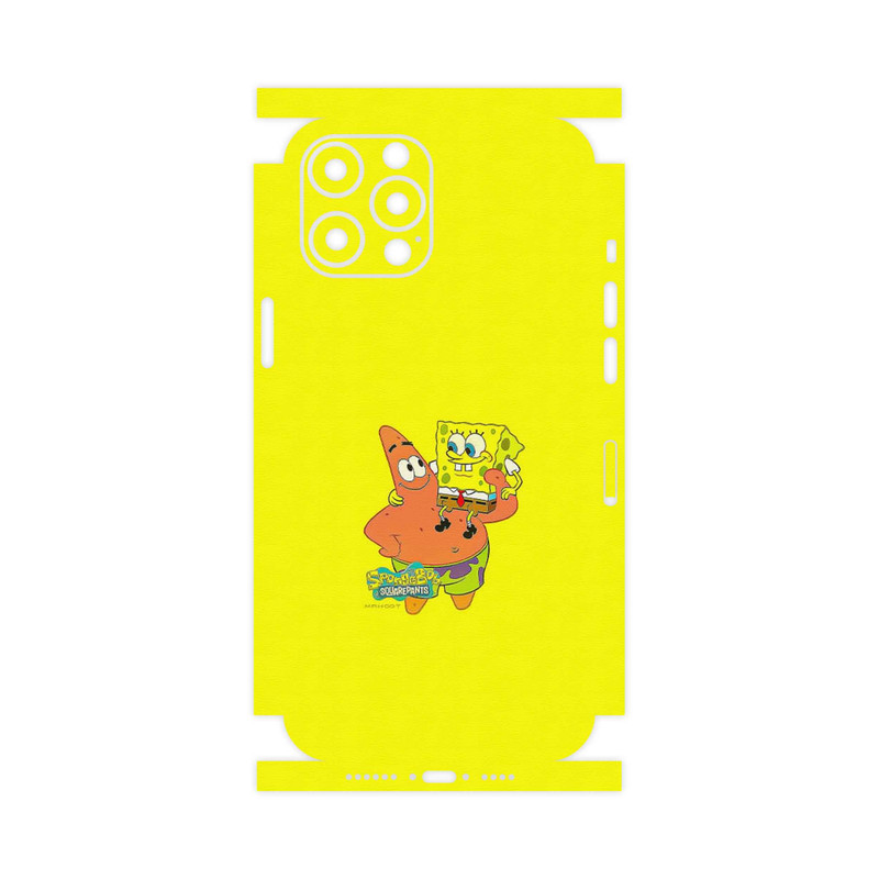 برچسب پوششی ماهوت مدل SpongeBob SquarePants-FullSkin مناسب برای گوشی موبایل اپل iPhone 12 Pro Max
