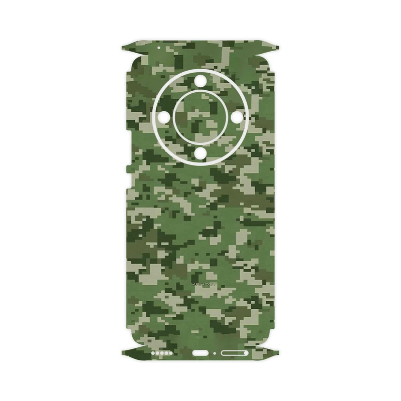 برچسب پوششی ماهوت مدل Army_Green_Pixel-FullSkin مناسب برای گوشی موبایل آنر X9b