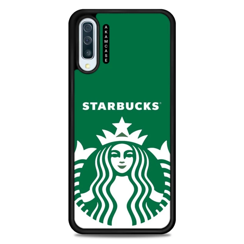 کاور آکام مدل AMCWSGA50-STARBUCKS4 مناسب برای گوشی موبایل سامسونگ Galaxy A50