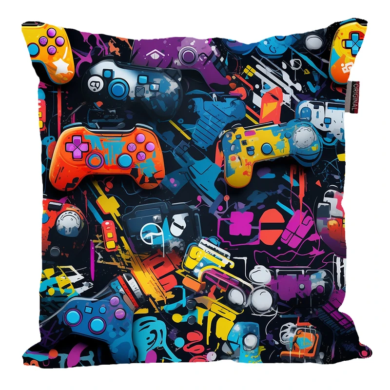 کوسن پاد آفرین مدل گیم دسته بازی گیمینگ گیمر کد PK301554 سایز 30*30 سانتی متر