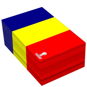 کاغذ یادداشت مستر راد مدل جام جهانی قطر طرح پرچم رومانی کد 1014