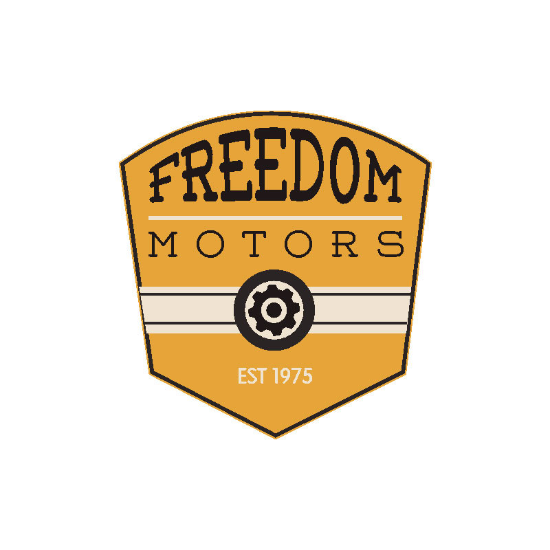 برچسب موتور سیکلت رایسان طرح free dom کدsm0057 