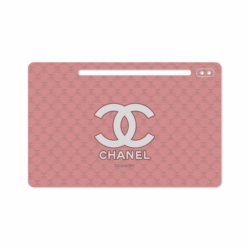 برچسب پوششی ماهوت مدل CHANEL-Logo مناسب برای تبلت سامسونگ Galaxy Tab S6 2019 SM-T860