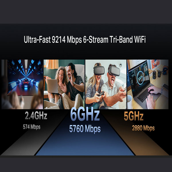 روتر تی پی-لینک مدل ARCHER BE550 WIFI 7