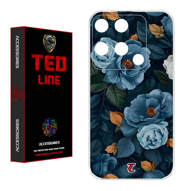 کاور تدلاین طرح گل کد 1227 مناسب برای گوشی موبایل شیائومی Redmi 10C / Poco C40