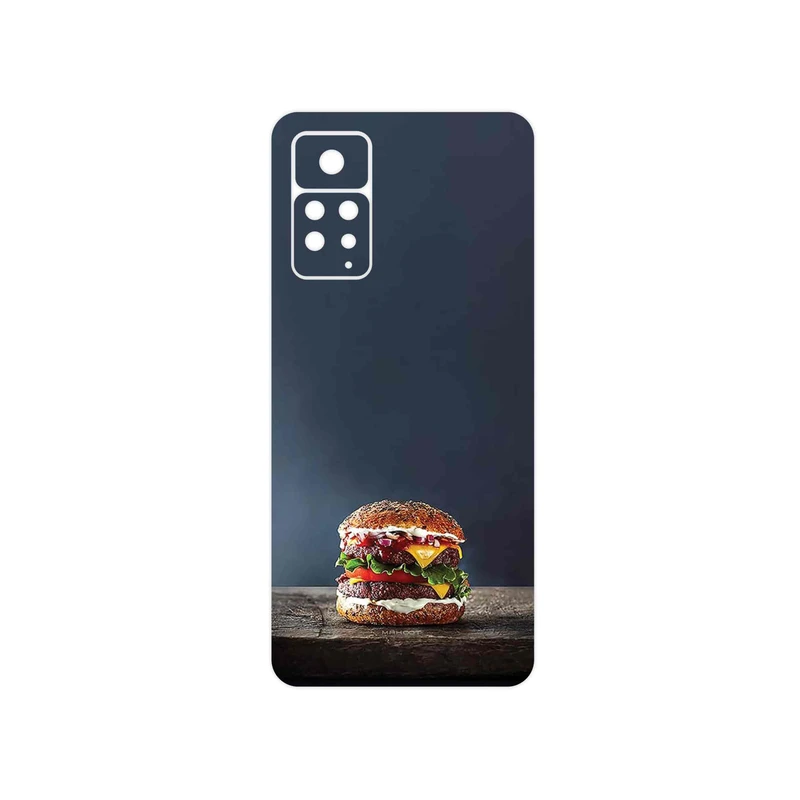 برچسب پوششی ماهوت مدل Hamburger مناسب برای گوشی موبایل شیائومی Redmi Note 11 Pro Plus 5G (India)