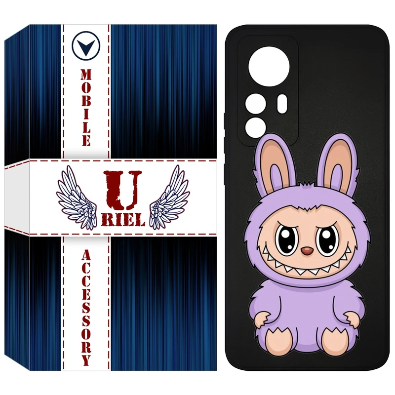 کاور یوریل قاب مدل KSH کد 130 طرح عروسک لبوبو مناسب برای گوشی موبایل شیائومی 12T Pro / Redmi K50 Ultra