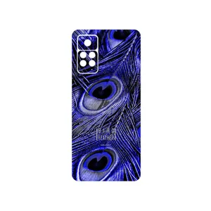 MAHOOT Purple Feather Cover Sticker for Xiaomi Redmi Note 11 Pro