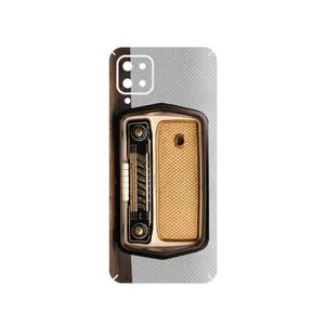 MAHOOT Radio Nostalgia Cover Sticker for Samsung Galaxy A12 Nacho