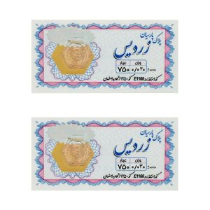 سکه گرمی طلا 18 عیار زردیس مدل pk60 بسته 2 عددی