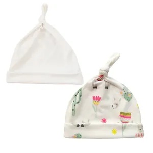 کلاه نوزادی مدل لاما و کاکتوس بسته دو عددی