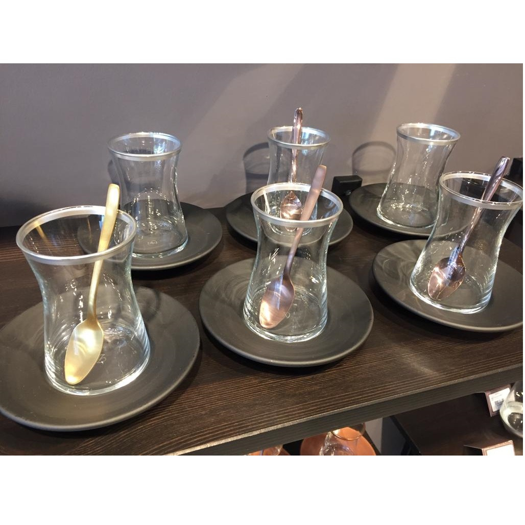 سرویس چای خوری 12 پارچه دمیا مدل GLM0003