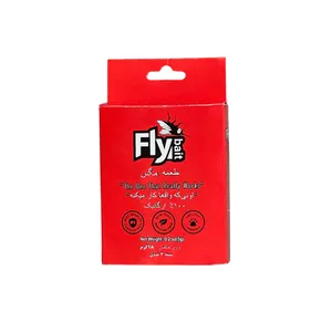 پودر مگس کش فلای بیت مدل کوتاه برد وزن ۲۰ گرم بسته سه عددی 