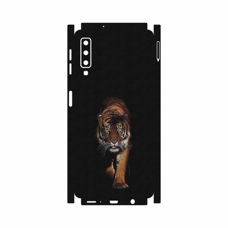 برچسب پوششی ماهوت مدل Wild Tiger-FullSkin مناسب برای گوشی موبایل سامسونگ Galaxy A7 2018