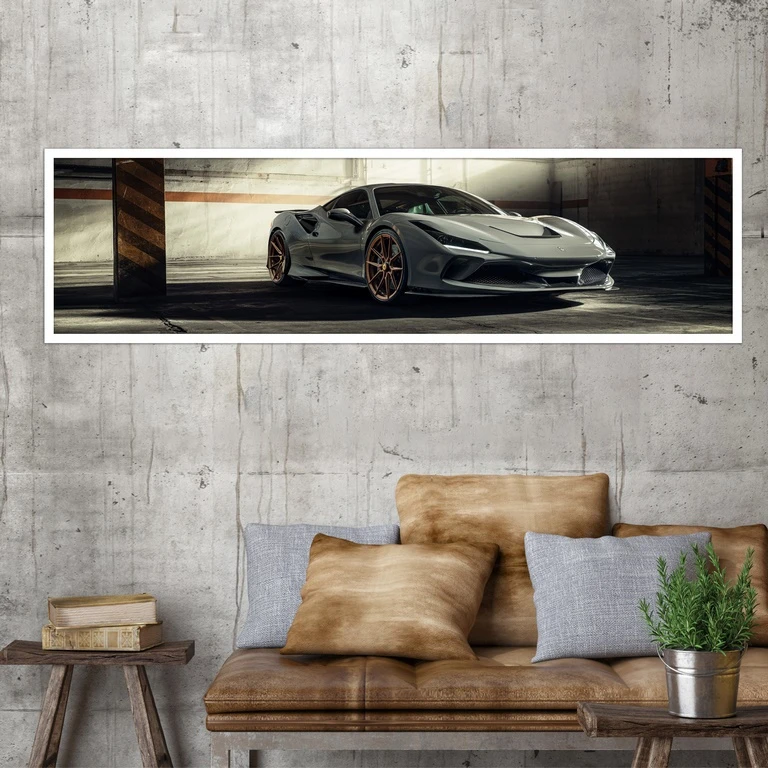 تابلو بکلیت طرح ماشین لاکچری لامبورگینی مدل کشیده W-7906