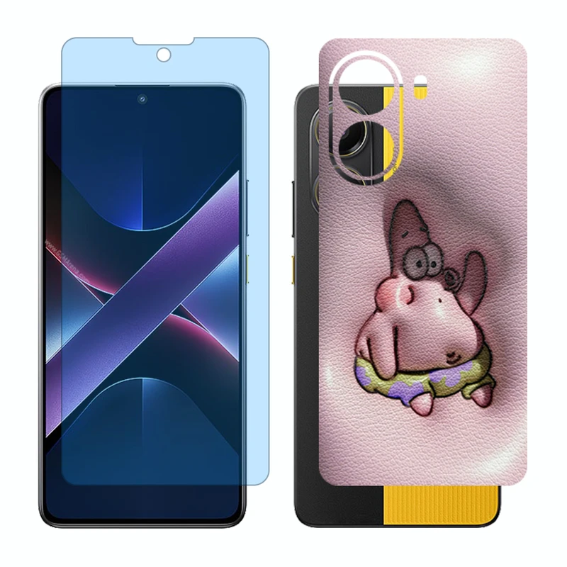 محافظ صفحه نمایش آنتی بلو گلس مدل Together مناسب برای گوشی موبایل شیائومی Poco X7 Pro به همراه برچسب پوششی