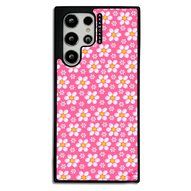 کاور آکام مدل AMCWSGS22U-FLOWERS5 مناسب برای گوشی موبایل سامسونگ Galaxy S22 Ultra
