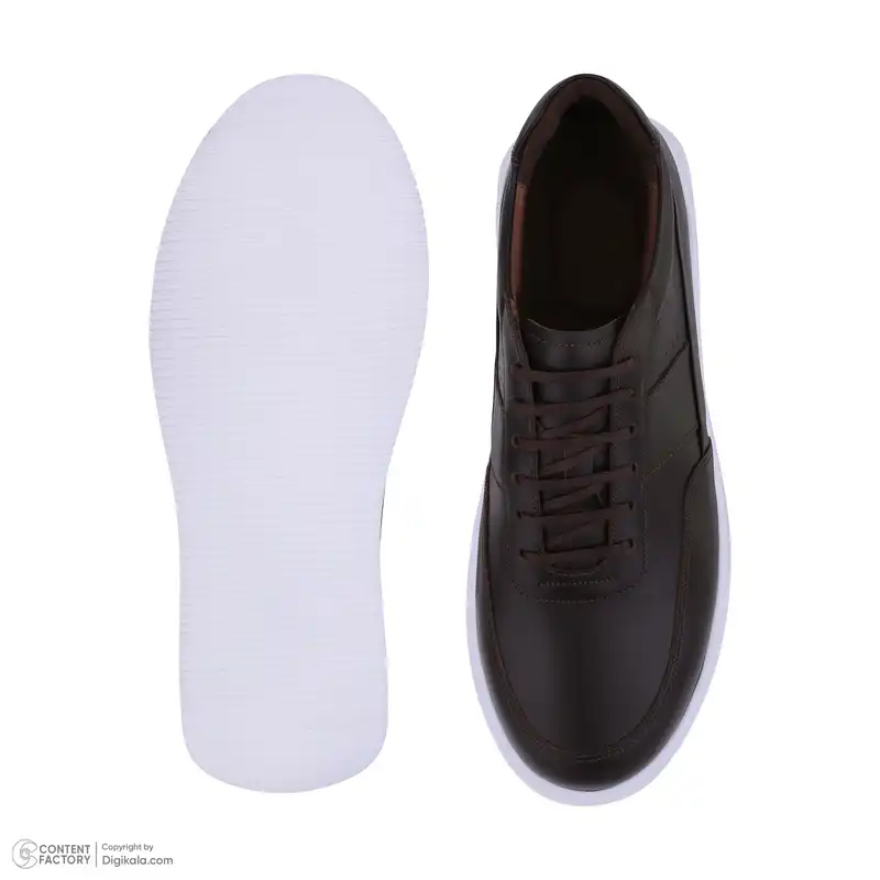 کفش روزمره مردانه چرم مشهد مدل J6277-088