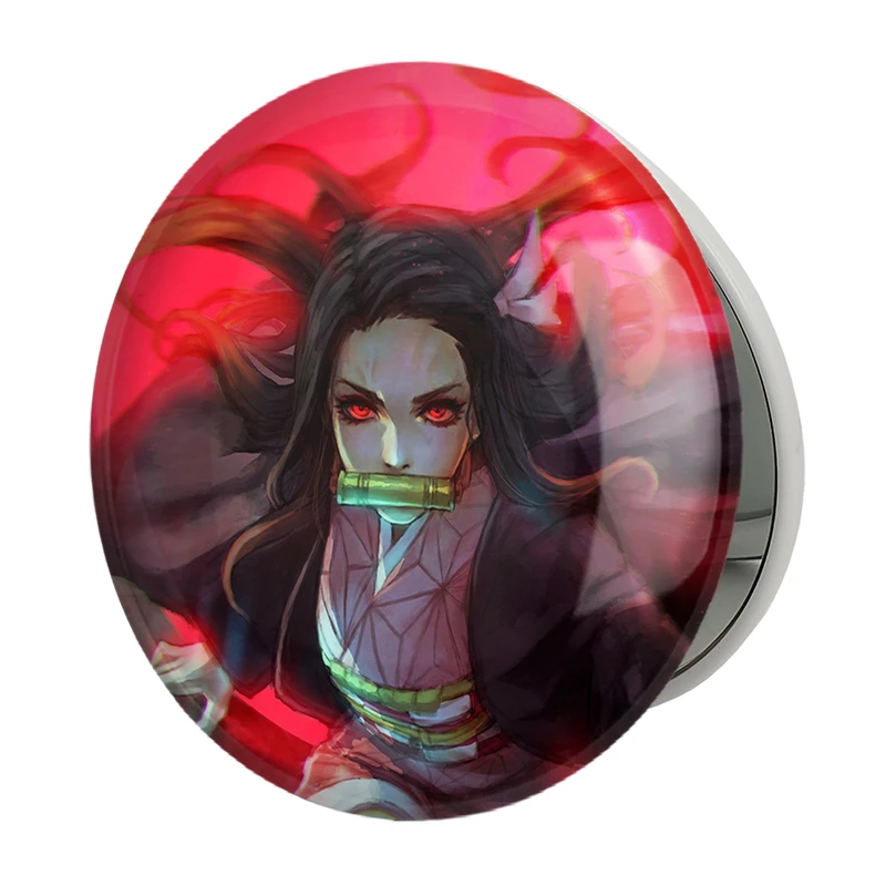 آینه جیبی خندالو طرح کامادو نزوکو انیمه شیطان کش مدل تاشو کد 11462 