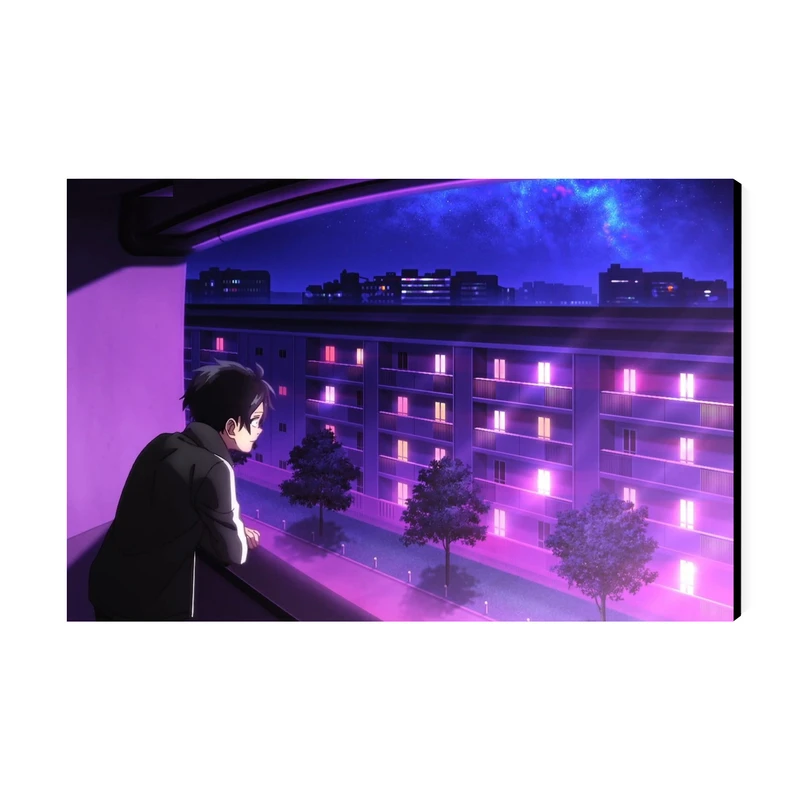 تابلو شاسی عرش مدل انیمه ندای شب Call of the Night کد As1481