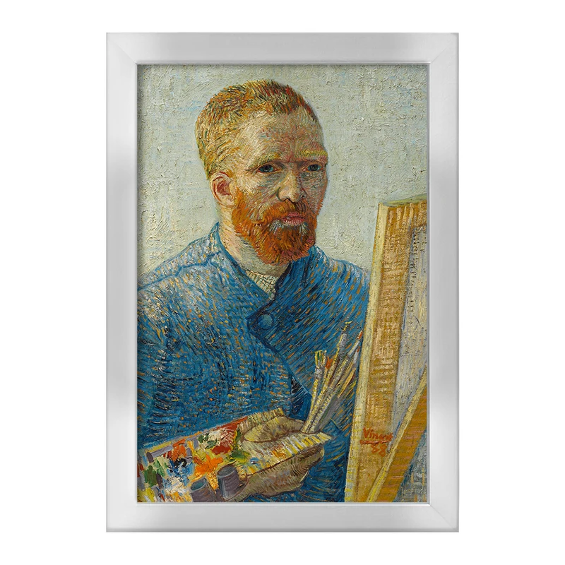 تابلو خندالو طرح سلف پرتره ونسان ونگوگ (Van Gogh) کد 36809