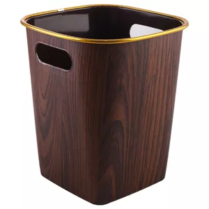 سطل زباله طرح چوب مربع کد 104