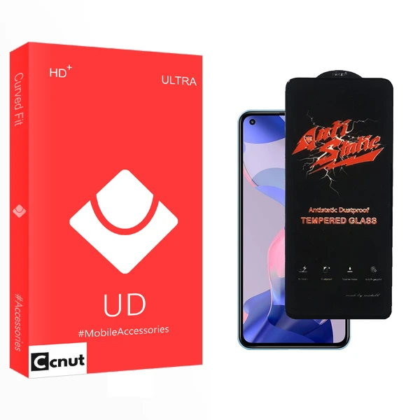 محافظ صفحه نمایش شیشه ای کوکونات مدل UD Ultra Antistatic مناسب برای گوشی موبایل شیائومی 11 Lite 5G NE 2109119DG